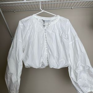 Zara cropped blouse (NWT)
